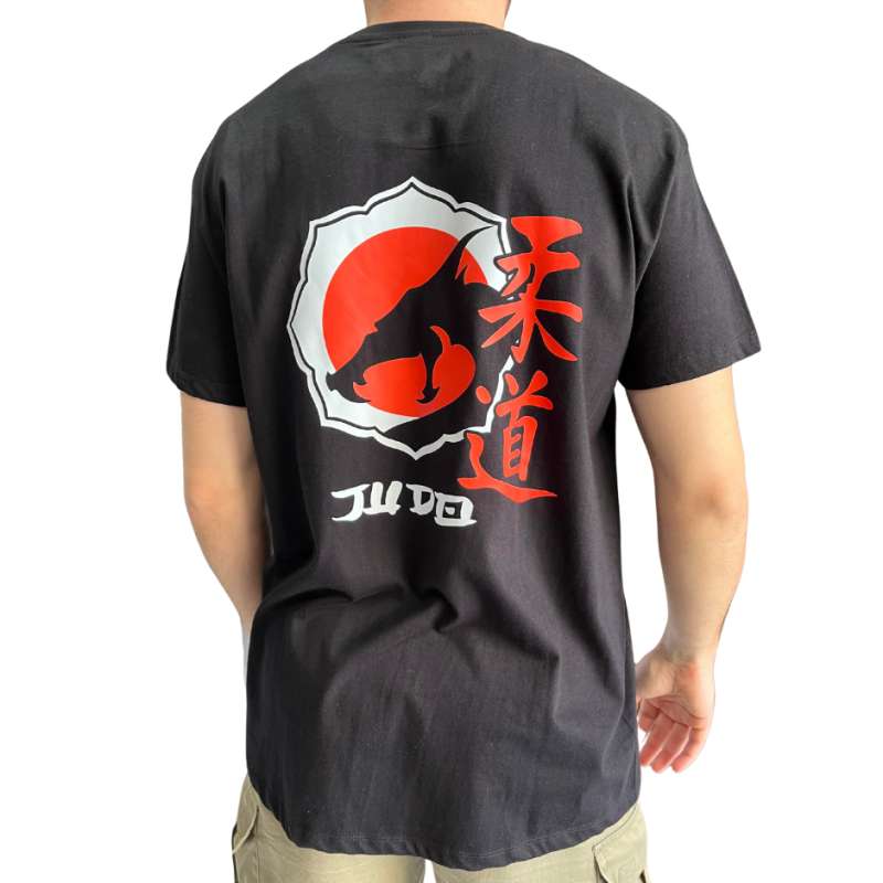 Camiseta Judo negra Utuk Fightwear Camiseta Judo negra Utuk Fightwear