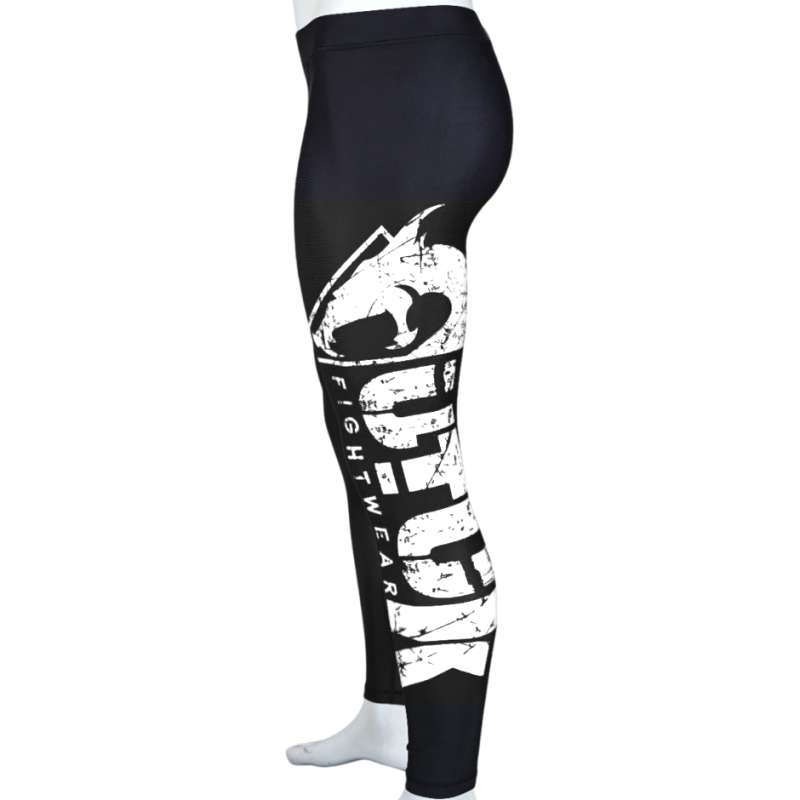 Collant a compressione Utuk bianco nero Collant a compressione Utuk bianco nero
