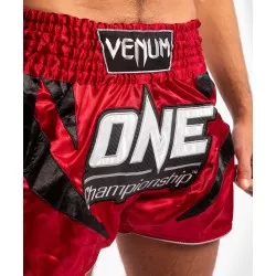 Pantaloncini Venum X ONE FC Muay Thai (rosso) 3