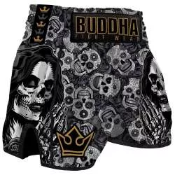 Pantaloncini Buddha muay thai messicano (nero)