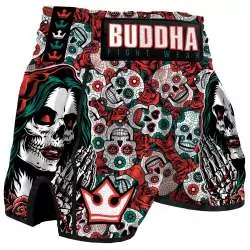 Pantaloncini Buddha kick boxing messicano (rosso)