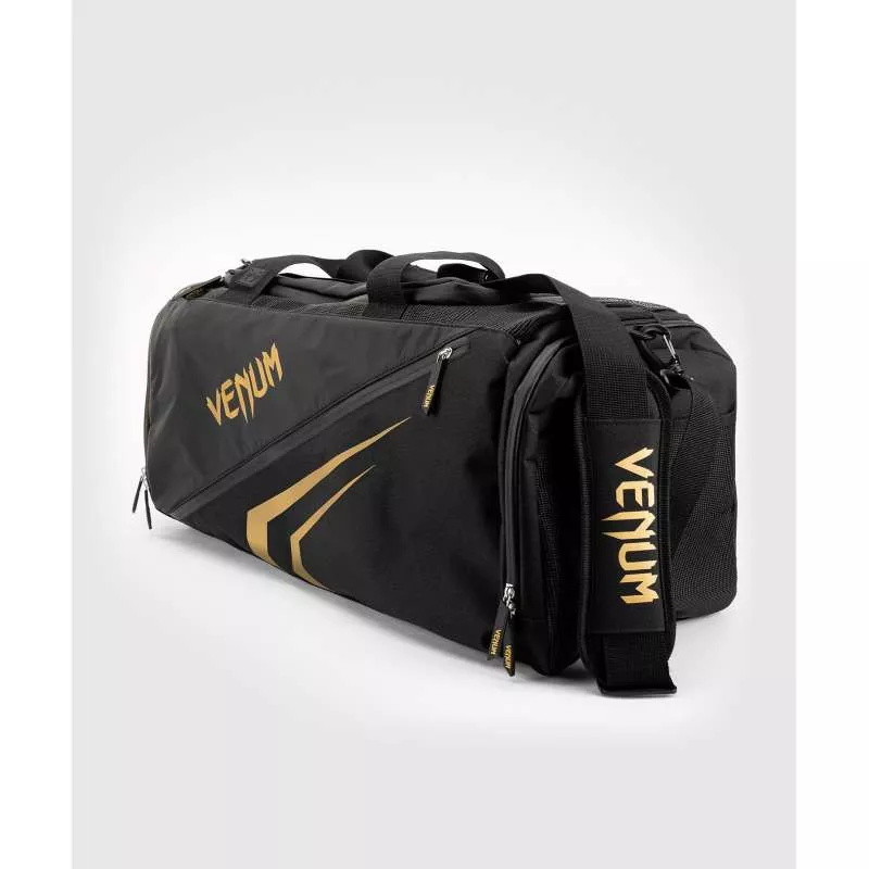 Borsa sportiva Venum trainer lite evo (nero/oro)