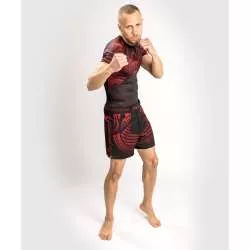 Pantaloni Venum MMA nakahi (nero/rosso)1