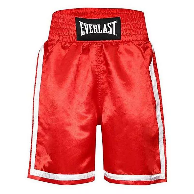 Everlast boxe short competition (rosso)