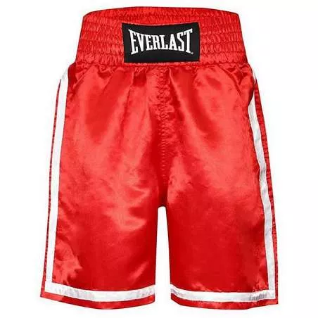 Everlast boxe short competition (rosso)