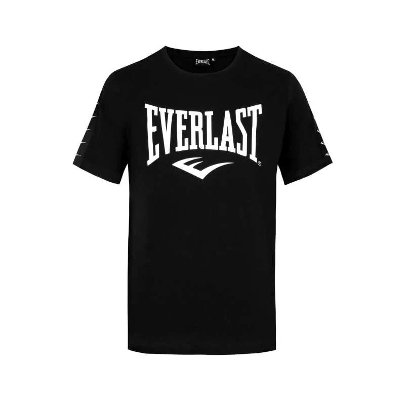 Maglietta Everlast a maniche corte tee tape (nero)