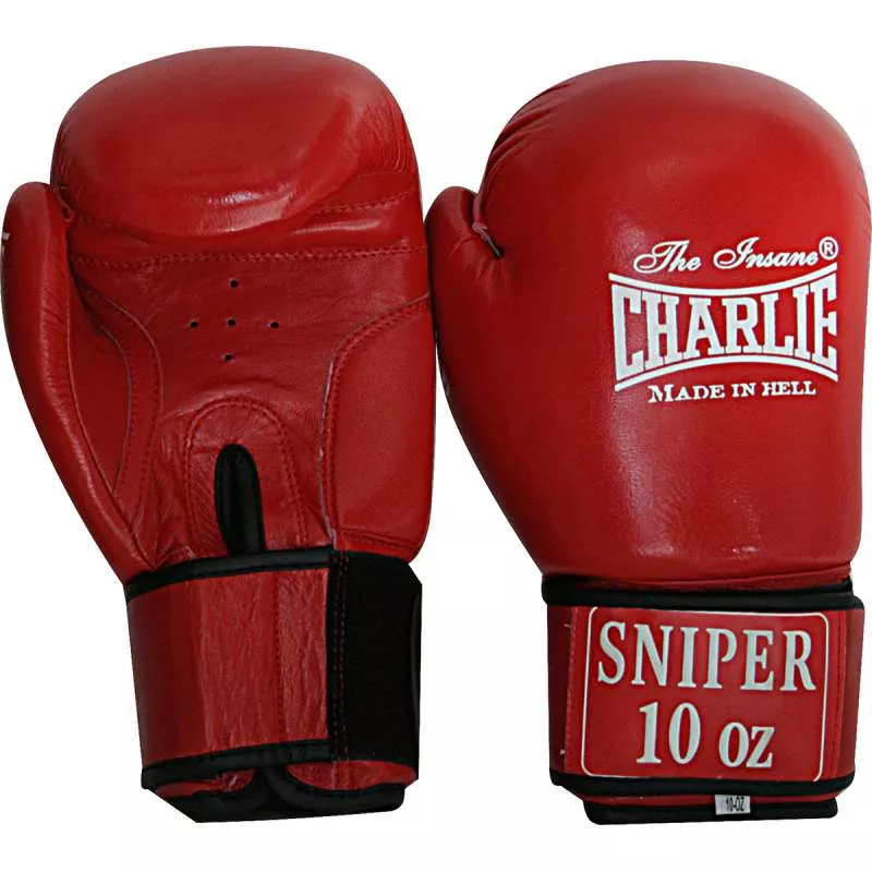 Guantes boxeo Charlie sniper amateur (rojo) Guantes boxeo Charlie sniper amateur (rojo)