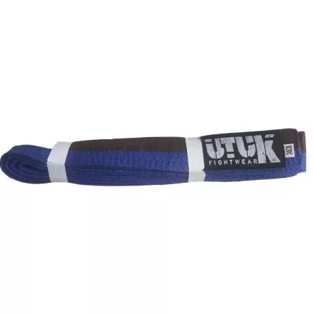 Cintura di taekwondo Utuk (blu/marrone)