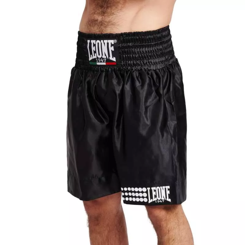 Pantaloni da boxe Leone AB737 (nero) Pantaloni da boxe Leone AB737 (nero)