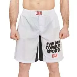 Leone MMA AB952 wacs MMA fightshorts bianco