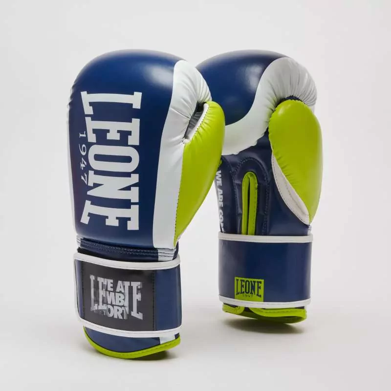 Guantes boxeo GN333 Leone wacs (azul) Guantes boxeo GN333 Leone wacs (azul)