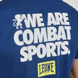 Leone1947 logo wacs T-shirt ABX131 (blu) 5