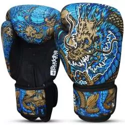 Guantoni da boxe Buddha fantasy dragon (blu)