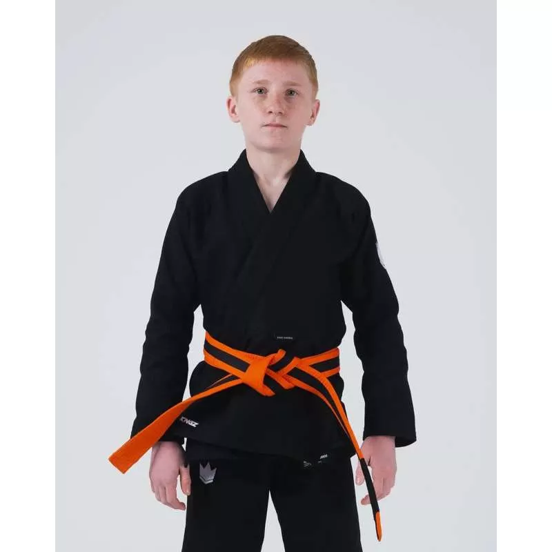 Tuta BJJ per bambini Kingz kore V2 (nero)