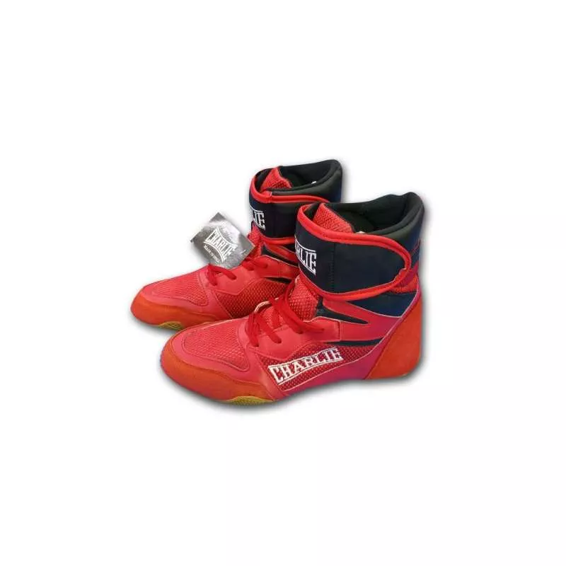 Stivali da boxe Charlie ring pro (rosso)