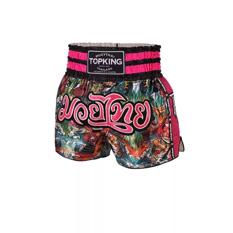 TopKing muay thai corto 227 (rosa)