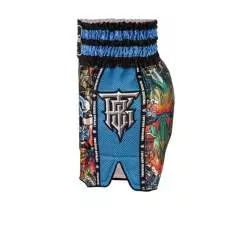 TopKing pantaloni muay thai 227 (blu) 2