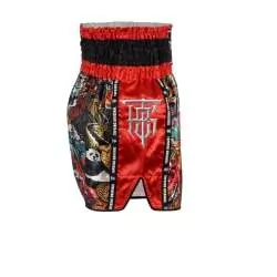 TopKing pantaloncini da muay thai 226 (rosso) 3