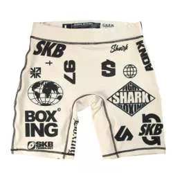 Pantaloni grappling Shark SKB97 (beige)