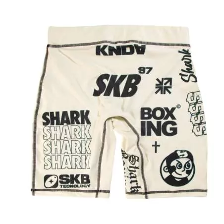 Pantaloni grappling Shark SKB97 (beige) 1