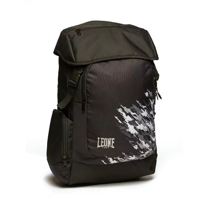 Zaino Leone Neo Camo Nero Urban